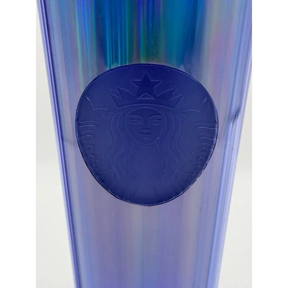 Starbucks Fall 2022 Ocean Kaleidoscope Dome 24 Ounce Venti Tumbler With Straw‎
